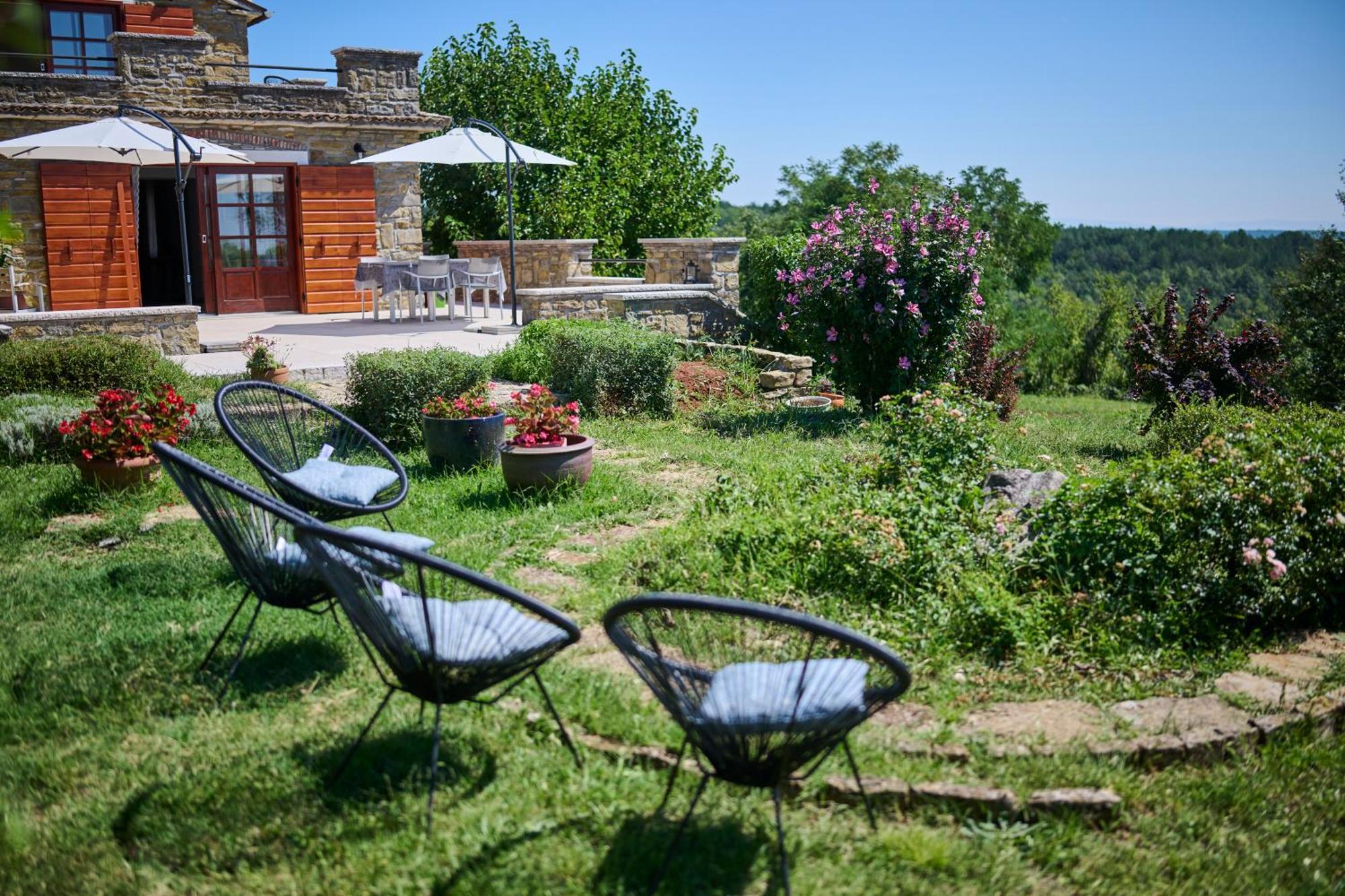 Casa Del Conte - Peaceful Hideaway In North Istria Villa Grožnjan Dış mekan fotoğraf