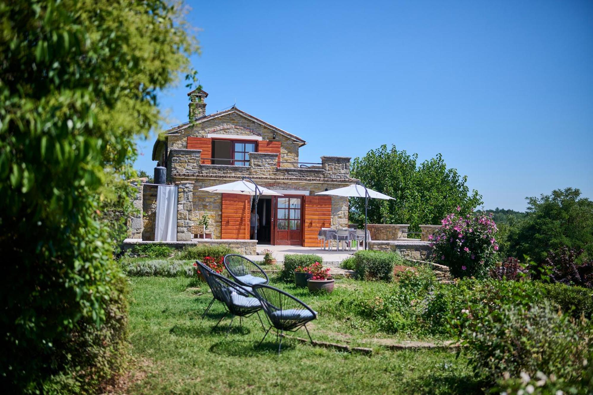 Casa Del Conte - Peaceful Hideaway In North Istria Villa Grožnjan Dış mekan fotoğraf