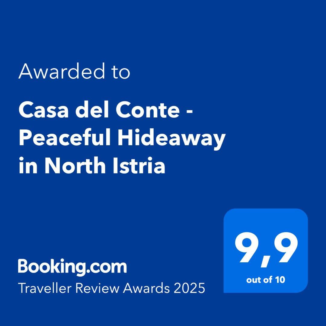 Casa Del Conte - Peaceful Hideaway In North Istria Villa Grožnjan Dış mekan fotoğraf